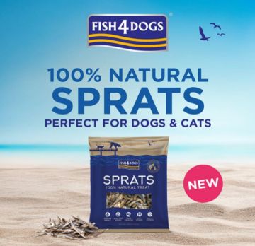 Fish4Dogs 100% Natural Sprats Dog Treats