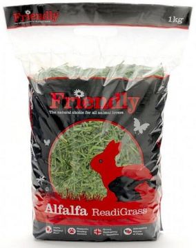 Friendly ALFALFA Readigrass 1kg - Case of 4
