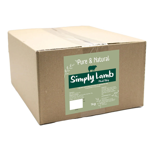 Pure & Natural PN722 Meat Strips Lamb 1kg