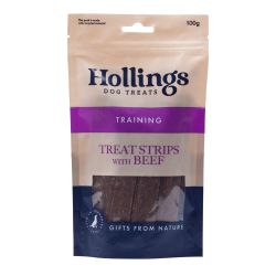 Hollings Treat Strips with Beef 100g - Case of 10