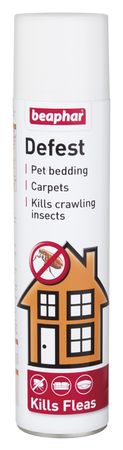 Beaphar Defest Household Flea Spray for Cats & Dogs 400ml
