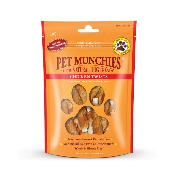 Pet Munchies Chicken Twists Dog Treats