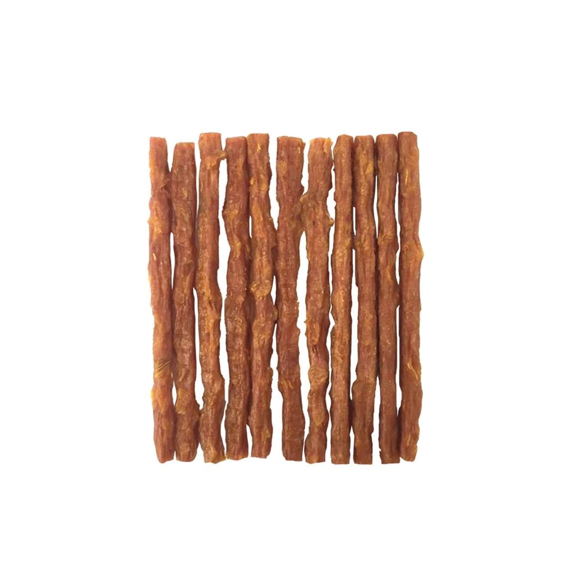 Pet Munchies Dog Treats Wild Salmon & Sweet Potato Dental Sticks 90g - Case of 8
