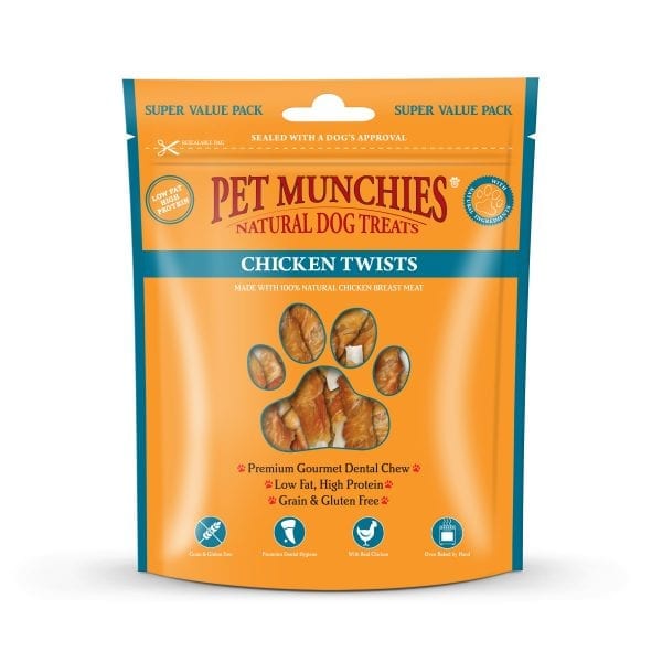 Pet Munchies Chicken Twists Dog Treats