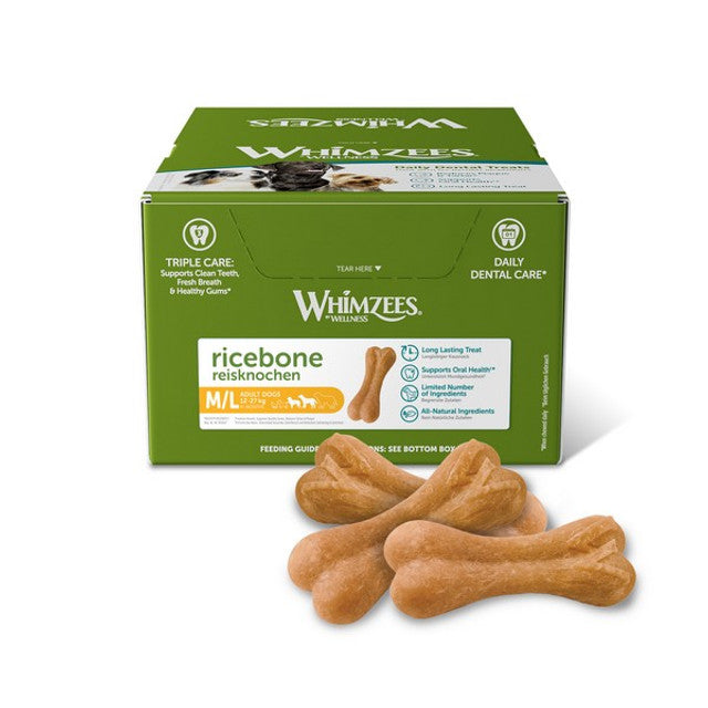 Whimzees by Wellness Daily Dental Rice Bone