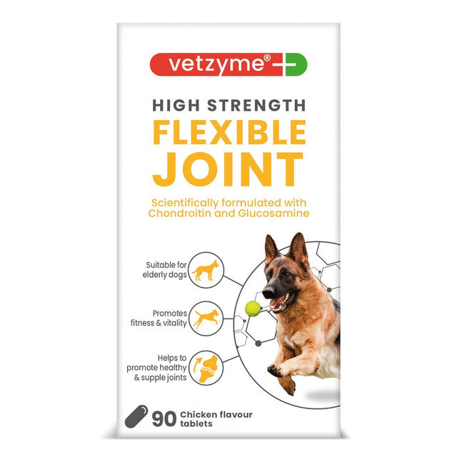 Vetzyme High Strength Flexible Joint Tablets