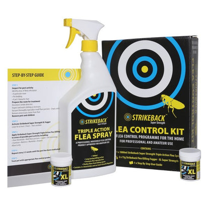 Strikeback Super Strength Flea Control Kit