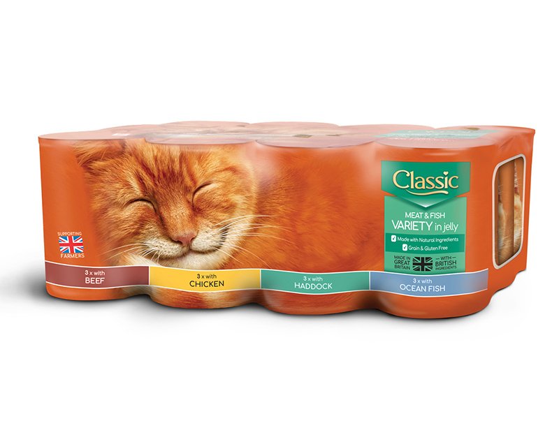 Butchers Classic Cat Can Variety Mixed 2 x 12 x 400g