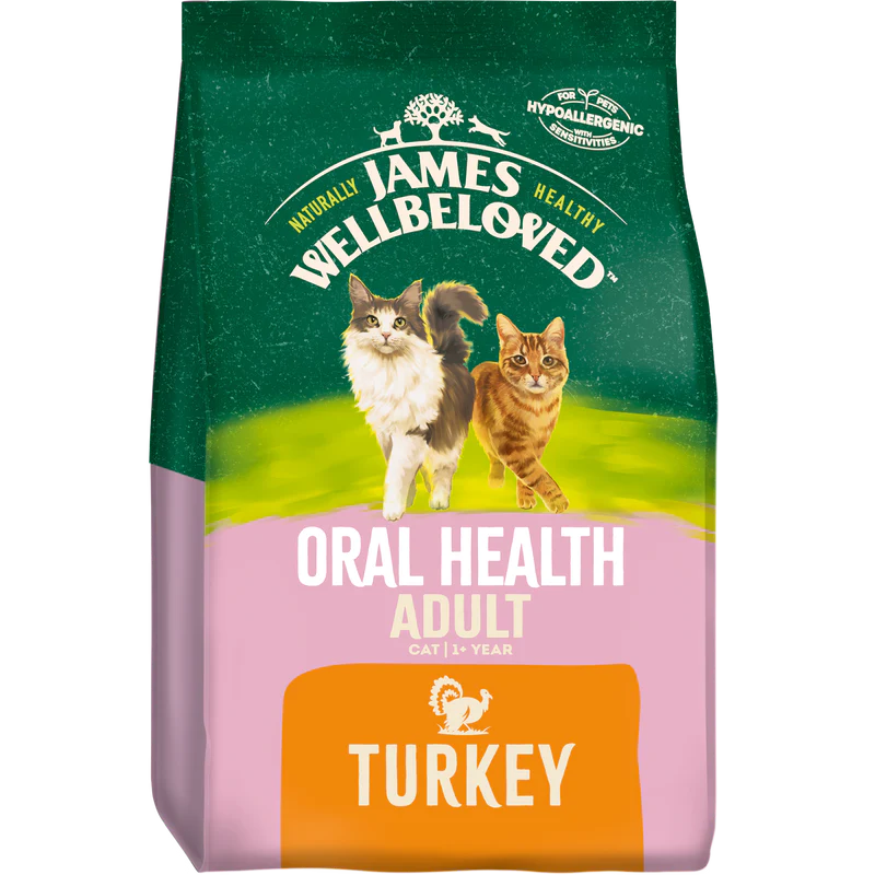 James Wellbeloved Cat Food Turkey Oral Health