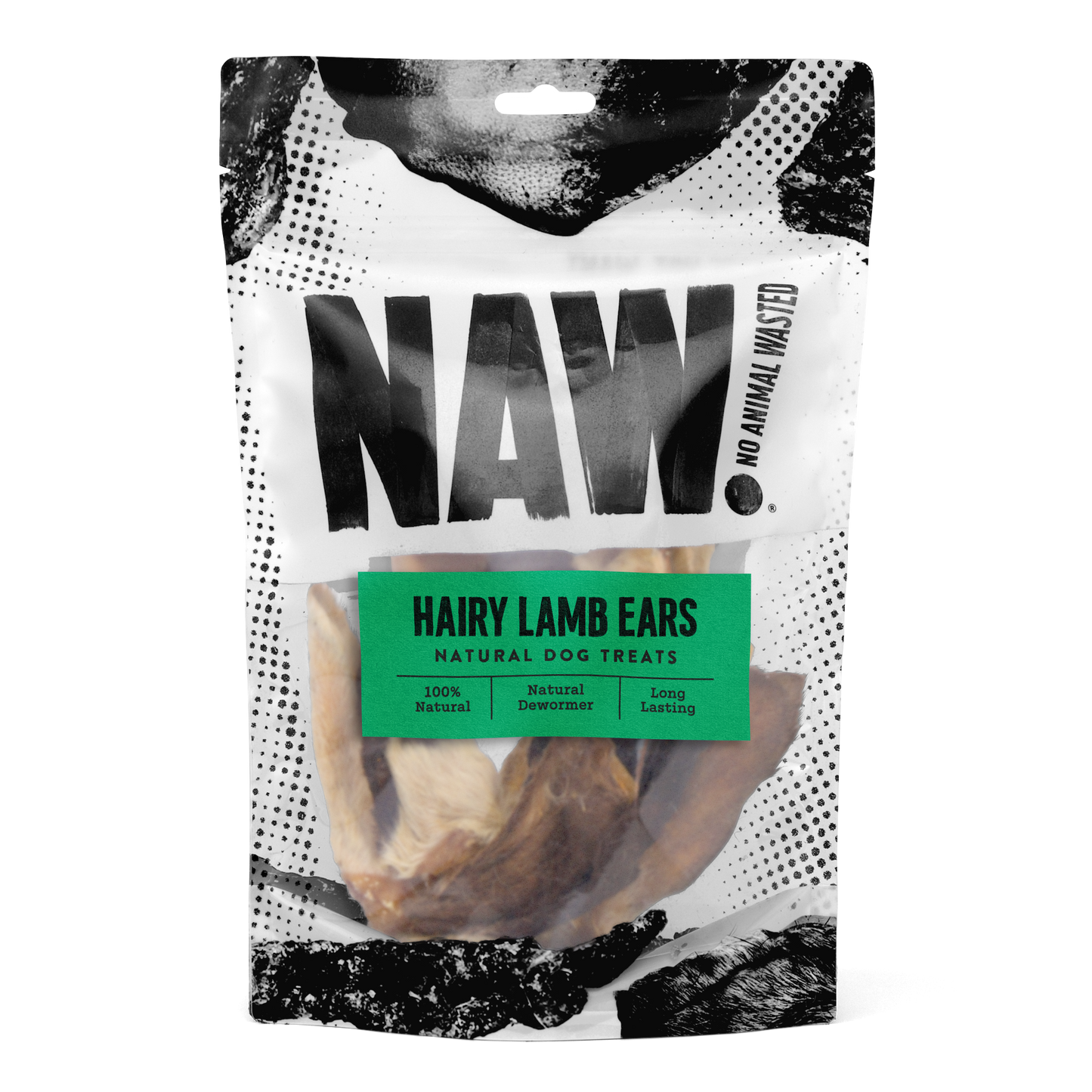 Naw Lamb Ears with Hair 100g