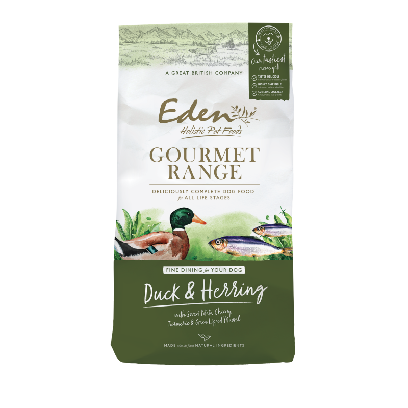 Eden Dog Gourmet Range Duck & Herring 10kg