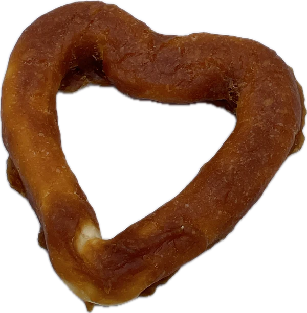 K9 Chew Co. Collagen Chicken Coated Heart 100g - Pack of 25