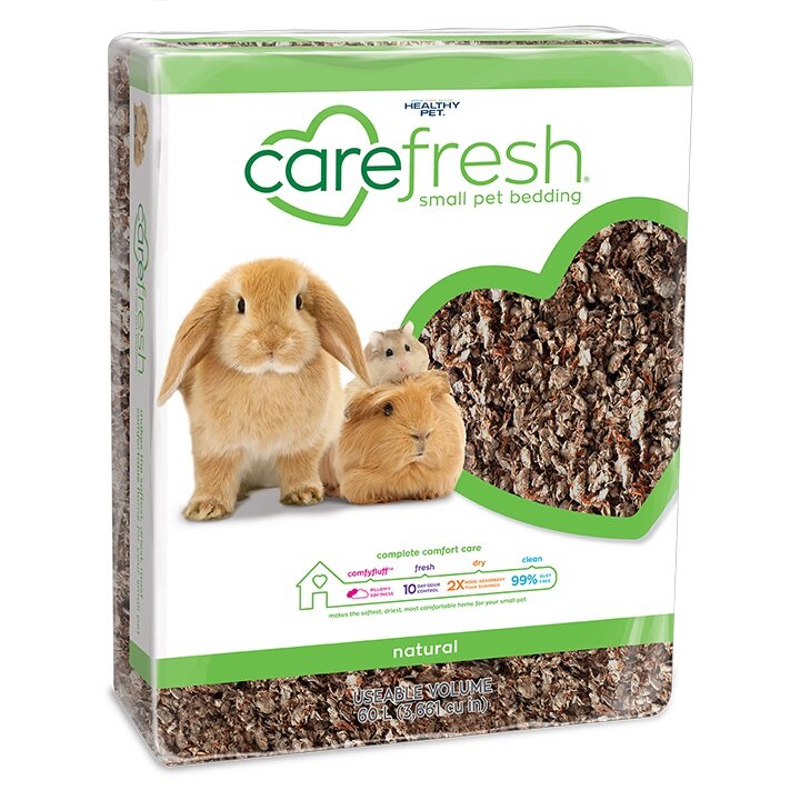 Carefresh Small Animal Bedding - Natural 60 litre