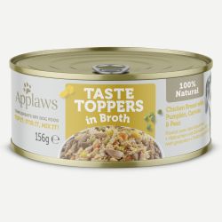 Applaws Taste Toppers Dog Can Chicken & Veg in Stew 156g - Case of 12