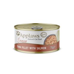 Applaws Senior Cat Can - Tuna & Salmon in Jelly 70g - Case of 24