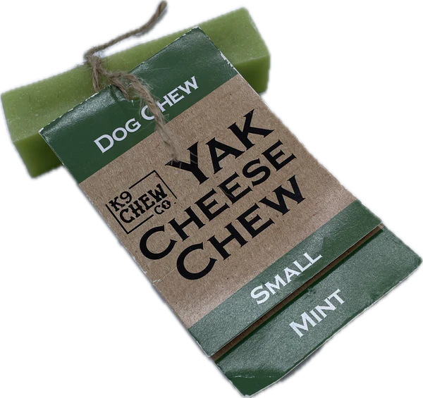 K9 Chew Co. Yak Cheese Chew MINT Small - Case of 5