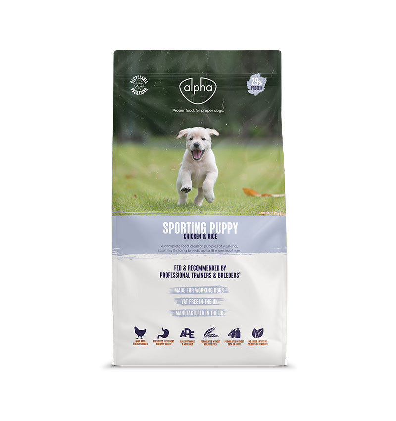 Alpha Sporting Puppy 'Wheat Gluten free' 15kg