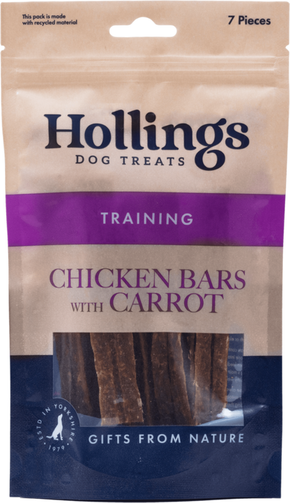 Hollings Bars Chicken With Linseed 7 Pack