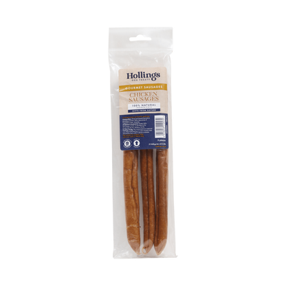 Hollings Chicken Sausage Dog Treat Pack of 3