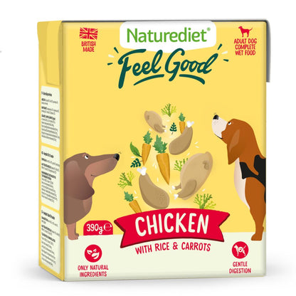 Naturediet Feel Good Chicken 18 x 390g