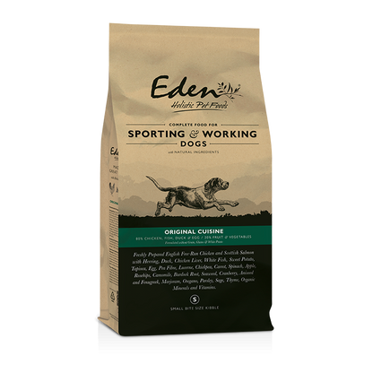 Eden 80/20 Original Sporting & Working Dog Food 15kg Small Kibble