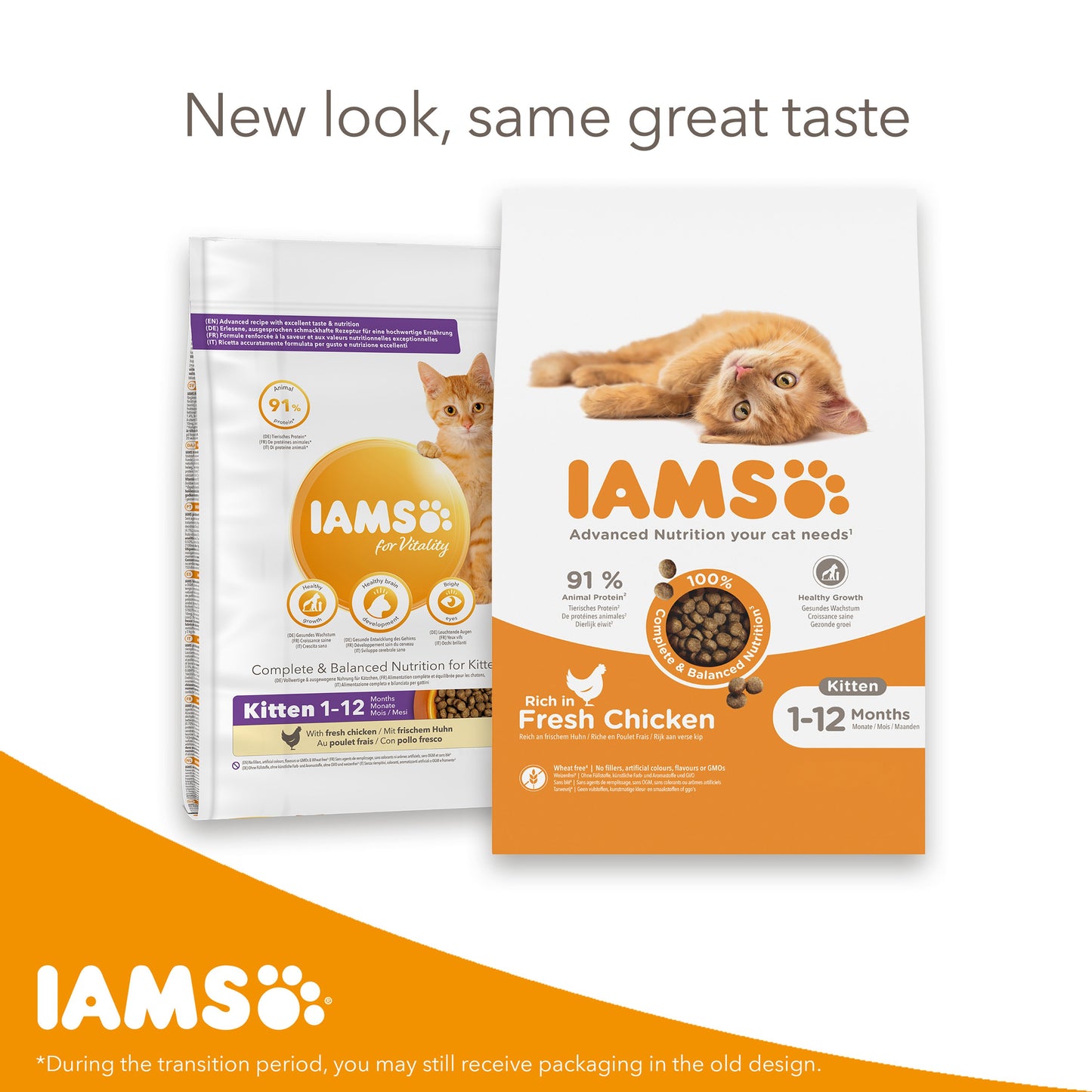 Iams Vitality Kitten Chicken