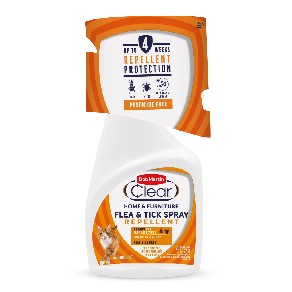 Bob Martin Clear Flea & Tick Repellent Spray 300ml