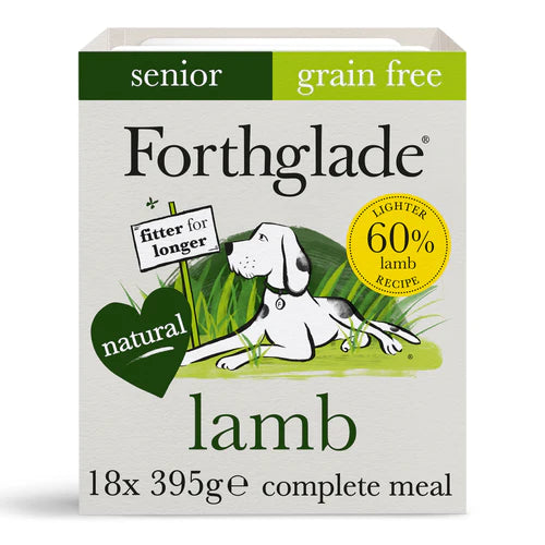 Forthglade Complete Senior Grain Free Lamb, Butternut Squash & Veg 18 x 395g