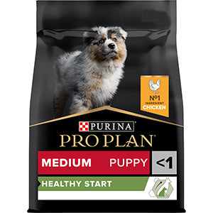 PRO PLAN Medium Puppy Healthy Start Chicken Dry Dog Food