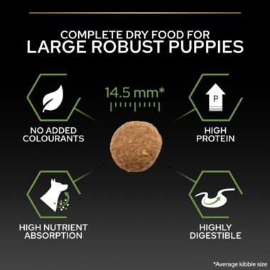 PRO PLAN Large Robust Everyday Nutrition Chicken Dry Dog Food 14kg - Buy 2 SAVE 5%