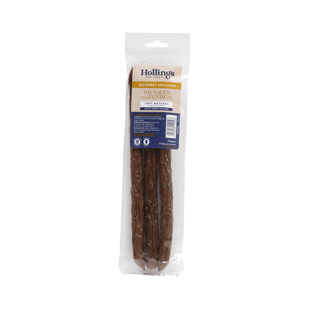 Hollings Venison Sausage Pack of 3
