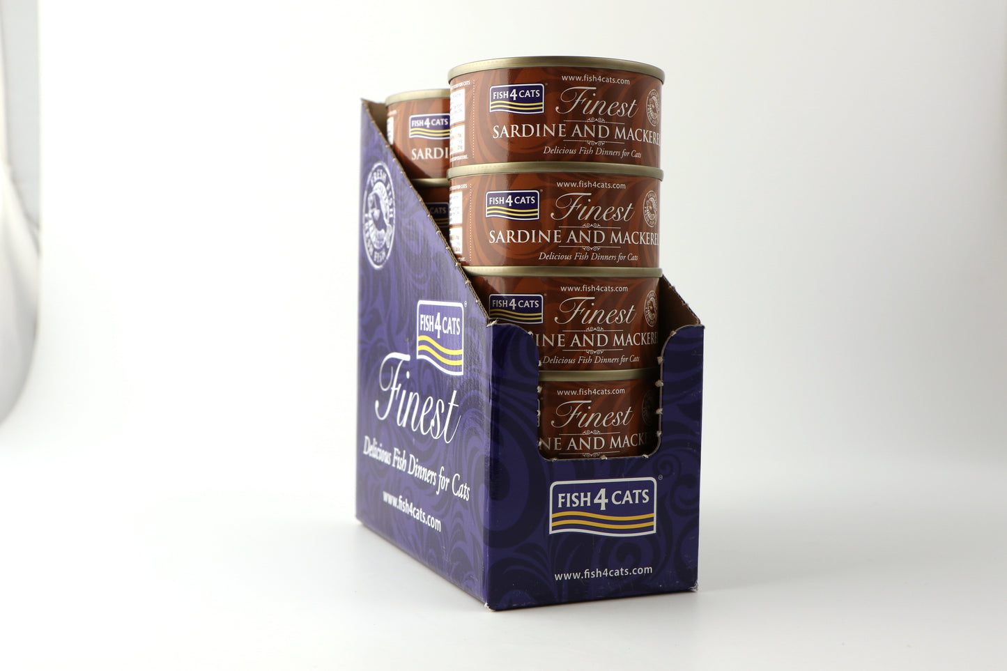 Fish4Cats Cans Sardine & Mackerel 70g x 10