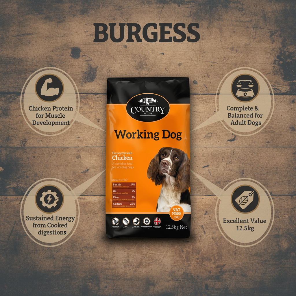 Burgess Country Value Working Chicken Infographic