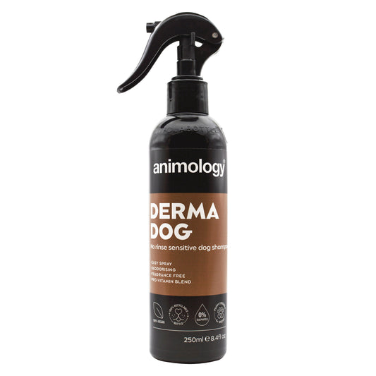 Animology Derma Dog No Rinse Sensitive Dog Shampoo Spray 250ml