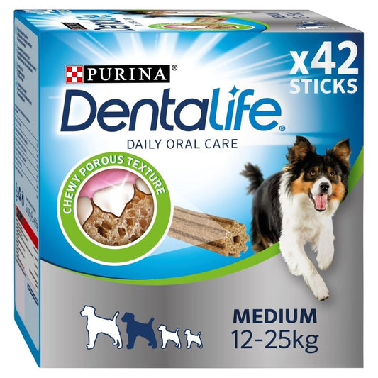 Dentalife Medium Dog Treat Dental Chew  42-Stick