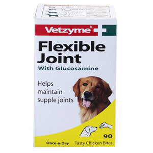 Vetzyme Flexible Joint With Glucosamine Tablets