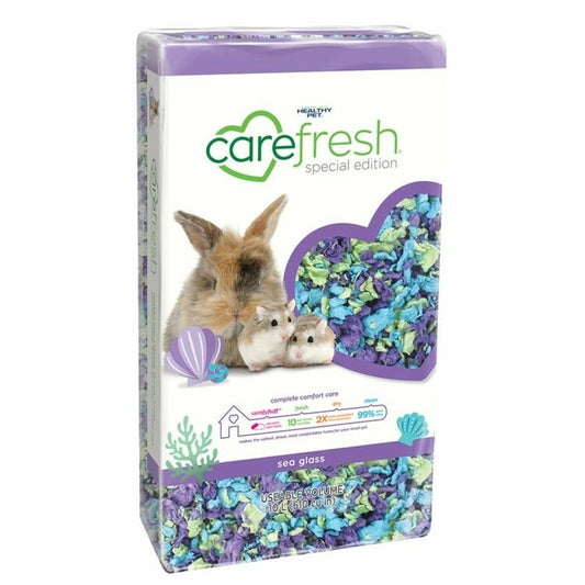 Carefresh Small Animal Bedding Sea Glass 10 litre - Pack of 4