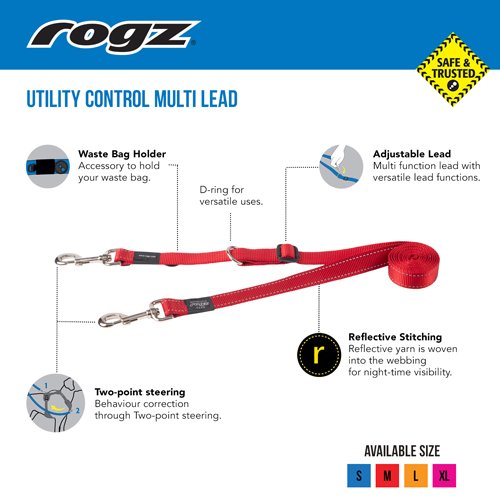 Rogz Control Multi Lead