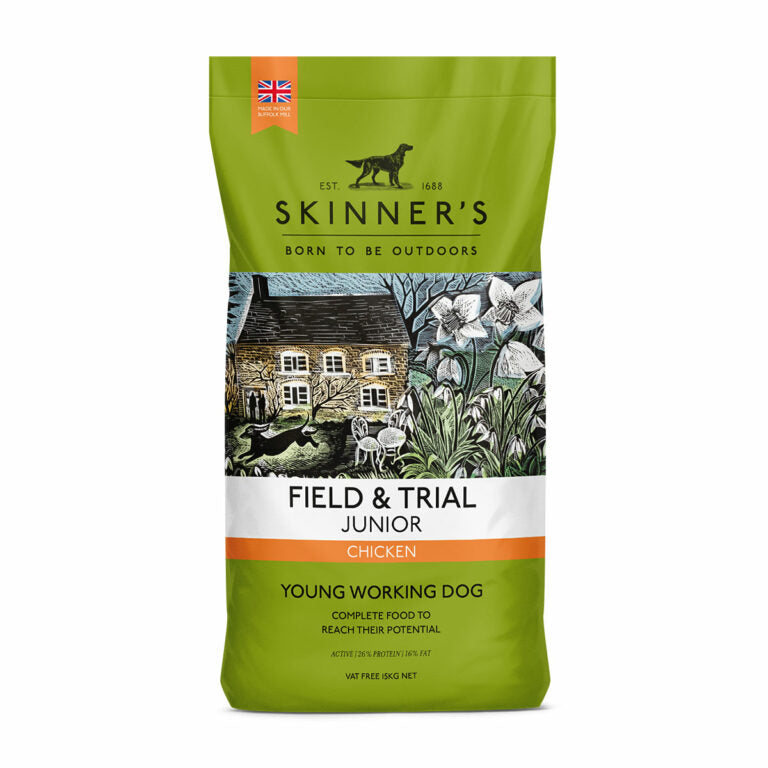 Skinners Field & Trial Junior Dog Food 15kg - Free P&P