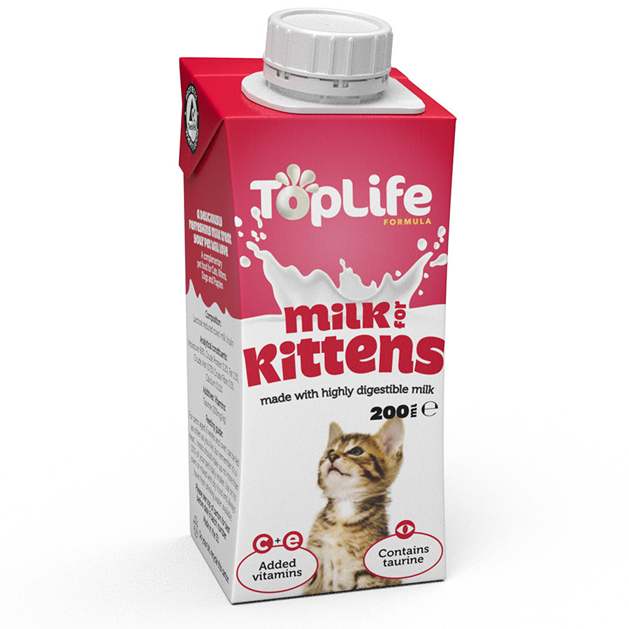 Toplife Formula Kitten Milk 200ml - Case of 18