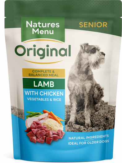 Natures Menu Pouch Original Senior Lamb with Chicken 8 x 300g