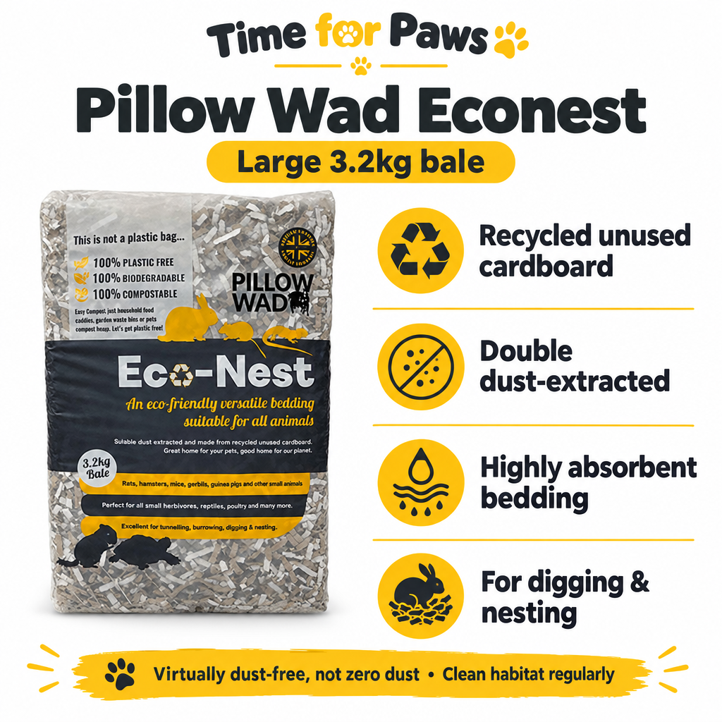 Pillow Wad Econest Large 3.2kg benefits infographic