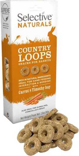 Selective Naturals Rabbit Country Loops - Case of 4