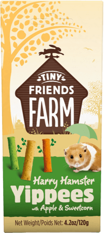 Tiny Friends Farm Harry Apple & Sweetcorn Yipees 120g - Case of 8