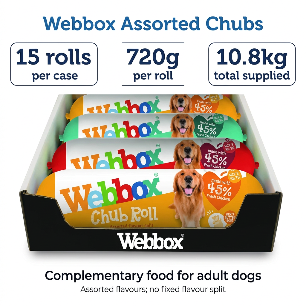 Webbox Assorted Chubs infographic
