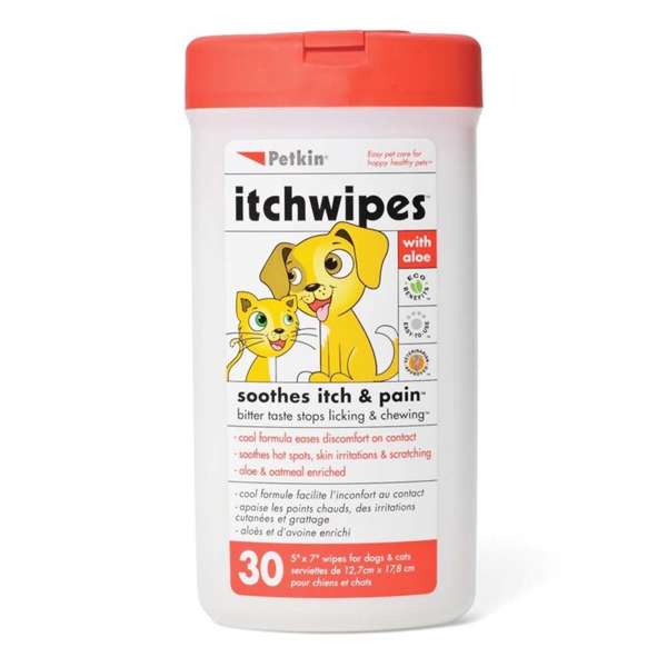 Petkin Itch Stop Wipes - Pack of 30