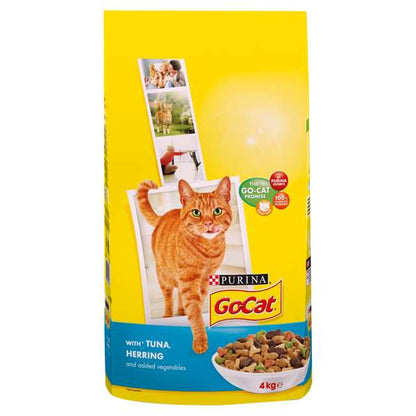 Go-Cat With Herring Tuna Mix With Vegetables Dry Cat Food
