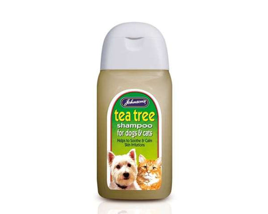 Johnson's Veterinary Tea Tree Shampoo For Dogs and Cats