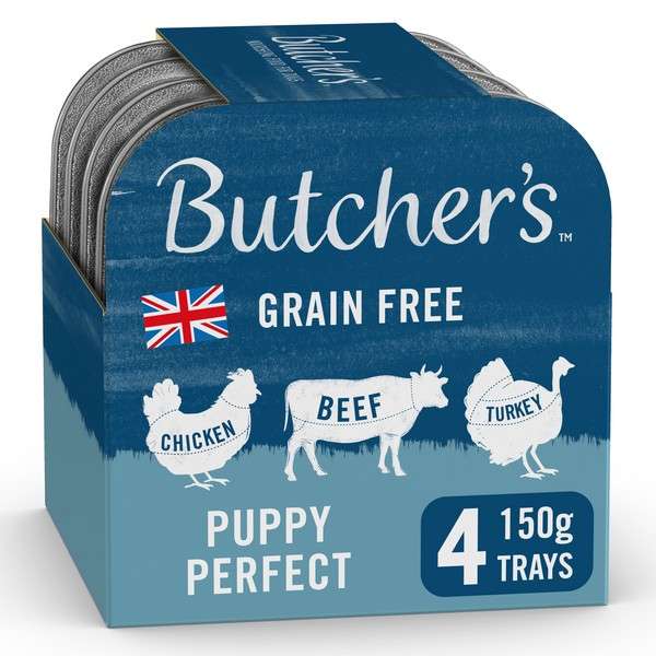 Butchers Puppy Perfect Foil Tray 24 x 150g