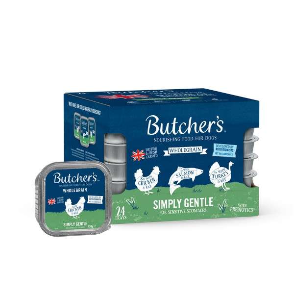 Butcher's Simply Gentle Dog Food Trays 24 x 150g